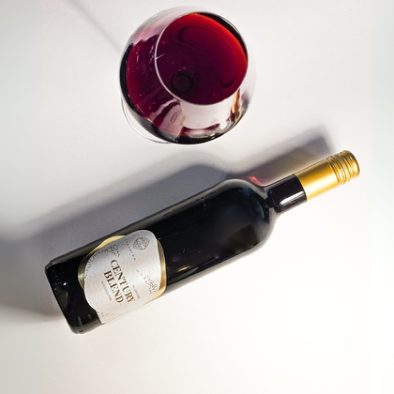 Century Blend Nr.2 with wine glass Zeronimowine.com